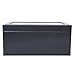 12 Grids Double-Layer Eyeglass Sunglass Oversized Glasses Display Case Organizer Storage Box Black