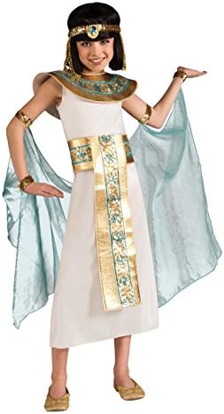 Endless Road Deluxe Child Cleopatra Costume Kids Toga Dress 881646 White