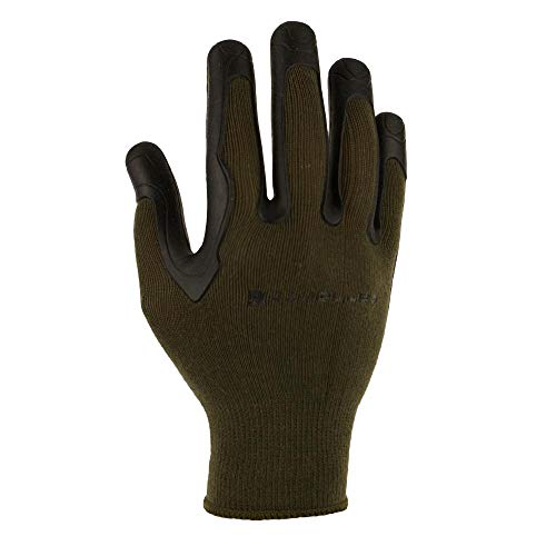 Carhartt Men's C-Grip Pro-Palm High Dexterity Vibration Reducing Glove, Army, XX-Large