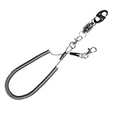 SF Strongest Magnetic Release Holder with Cord 12 LB - Gunmetal