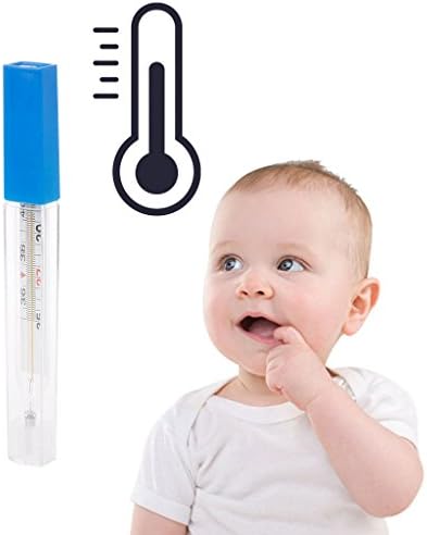 StarShine Medical Mercury Glass Thermometer, Clinical Medical Temperature ,Mercury Free Oral Glass Thermometer