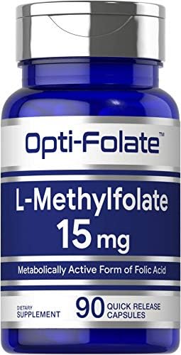 Opti Folate L Methylfolate 15 Mg 90 Capsules Optimised And Activated Max Potency Non Gmo Gluten Free Methyl Folate 5 Mthf Buy Online At Best Price In Uae Amazon Ae