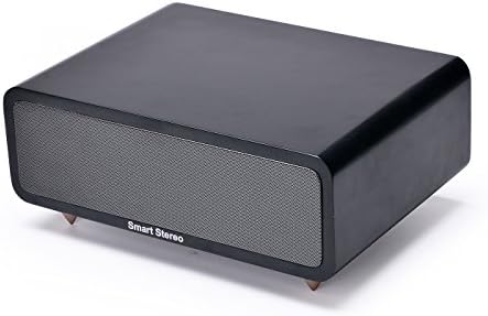SmartStereo Bluetooth Home Speaker,30W Wooden Enclosure Boombox Hi-Fi Original Sound System Integrated Amplifier.15Wx2 Original Crisp and Clear Full Range driver. Designer: Rual Eugen Chinda.