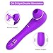 PALOQUETH Sucking Vibrator with 6 Sucking Intensities 8 Vibration Modes for Women Beginner, Waterproof Personal G Spot Vibrator Clitoral Sucker Sex Toy Rechargeable Quiet 2 in 1