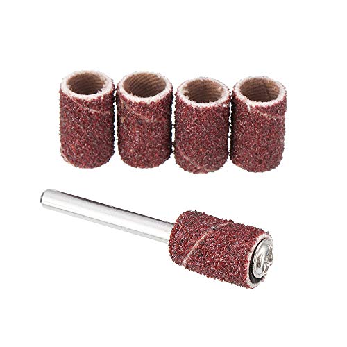 ZUINIUBI 1/8-inch Shank Rotary Tools Accessories Set Sanding Polishing Bits Kit with Storage Box for Dremel Grinder 206pcs