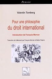 Pour une philosophie du droit international