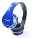Beyution royalblue-513 Bluetooth HiFi Stereo Headphones Built in Mic, Retail Package - Royalblue