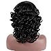Headband Wigs Human Hair For Black Women Kinky Curly Wigs Glueless Human Hair Short Curly Headband Wigs (24 Inch, Headband Curly Wigs)