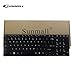 SUNMALL P755 Keyboard Replacement, Laptop Keyboard Replacement Compatible with Toshiba Satellite P750 P750D P755 p755-s5320 P770 P770D P775 p775-s7215 Series US Layout