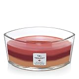 Woodwick Ellipse Scented Candle, Autumn Harvest