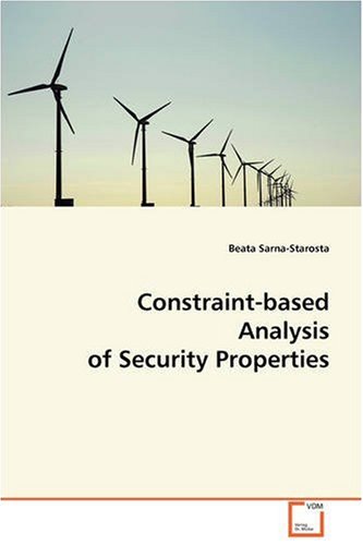Constraint-based Analysis of Security Properties