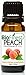 BioFinest Peach Fragrance Oil - 100% Pure & Natural - Fresh Home Scent - Air Refresher - Relaxing Aromatherapy - Skin and Hair Care - FREE E-Book (10ml)