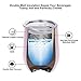 Vantic 12 oz Stainless Steel Stemless Rainbow Glass, | Double Wall Vacuum Insulated Perfect for Home Outdoor, Purple