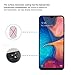 for Samsung Galaxy A50 A30 A20 M30 A30S A50S Privacy Tempered Glass Screen Protectors, 9H Hardness HD Anti-Scratch Anti-Fingerprint Anti-Spy Screen Protectors (1 Pack)