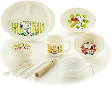 Amazon リッチェル スヌーピー ベビー食器セット Sy 3 ギフトセット ベビー マタニティ 通販