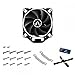 ARCTIC Freezer 33 Esports Edition - Tower CPU Cooler with Push-Pull Configuration I Silent 3-Phase-Motor and Wide Range of Regulation 200 to 1800 RPM I Includes 2 Low Noise 120 mm Fans - White