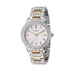 Fossil Women's 34mm Jesse Two-Tone Crystal Watch