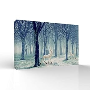 Quiet Romantic Forest Home Artwork for Living Room Bedroom