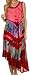 Sakkas 10SE Tasanee Caftan Tank Dress / Cover Up - Red - One Size