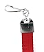 VAS Waterproof Cruise N Travel Cash, ID, Credit / Debit Card & Key Holder - RED Deluxe Lanyard #5 Carabiner With RFID Protection -
