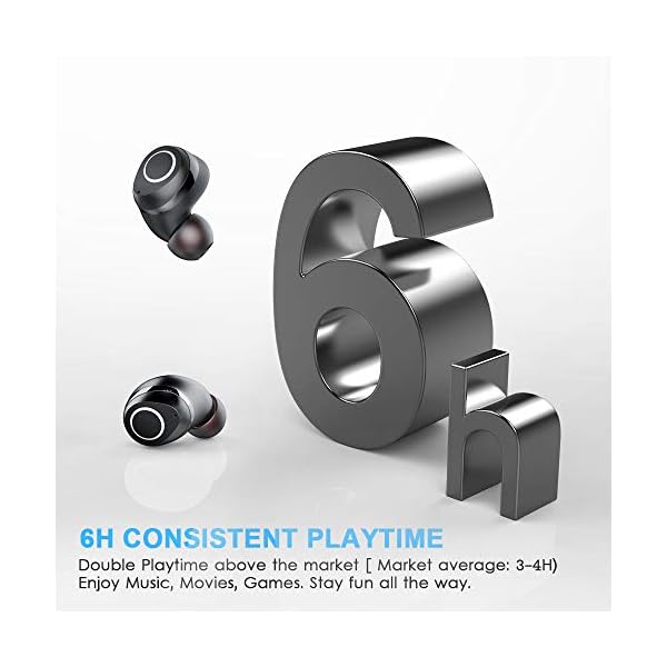 Wireless-Headphones-Rinsmola-Wireless-Earbuds-Super-Light-Bluetooth-50-Headphones-with-Type-C-Charging-Case-Wireless-Earphones-with-HiFi-Stereo-IP7-WaterproofHD-MicTouch-Control2021-Upgrade Wireless Headphones, Rinsmola Wireless Earbuds with Mic Bluetooth 5.1 Headphones with USB-C Charging Case, IP7…