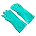 TUSKO PRODUCTS Best Nitrile Rubber Cleaning, Household, Dishwashing Gloves, Latex Free, Vinyl Free, Reusable not Disposable, Medium M (1 Pair)