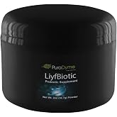 PuraDyme LiyfBiotic Probiotic Digestion and Dietary Supplement - 2 Ounce Powder. By Lou Corona