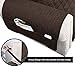 CHHKON Waterproof Nonslip Recliner Cover Stay in Place, Dog Couch Chair Cover Furniture Protector, Ideal Loveseat Slipcovers for Pets and Kids (Chocolate, 23'')