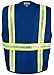Safety Depot 8038A-RB ROYAL BLUE SAFETY VEST