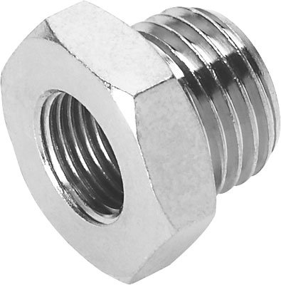 Festo NPFC-R-G14-G18-MF NPFC Series Threaded Fittings Reducing Nipple, G1/4 x G1/8 Tube Connector
