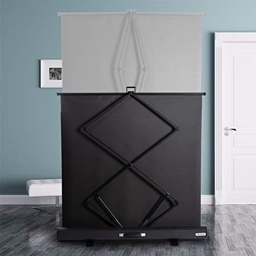 Display4top 60" Portable Projector Screen,43 Portable Foldable For