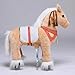 UFREE Horse Best Birthday present for Boys, Action Pony with braids, 29 inch Small Size, Present for Kid 3-6,Amazing Birthday Surprise.