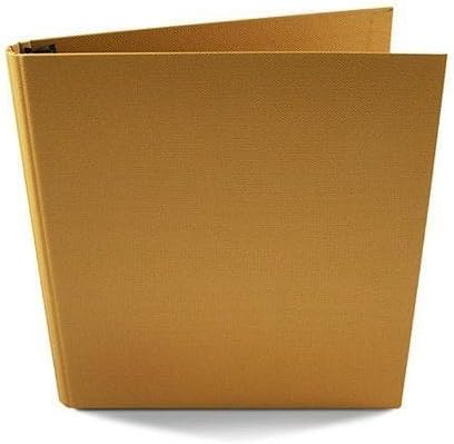 Paolo Cardelli 1/2 ring binder Sorrento Venti Deep Yellow by Paolo Cardelli