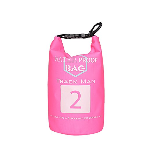 Track Man 2L/5L/15L/20L 500D Dry Bag Sack, Waterproof Floating Dry Gear Bags for Boating, Kayaking, Fishing, Rafting, Swimming and Camping