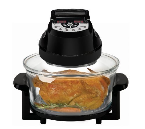 Big Boss Rapid Wave Halogen Infrared Convection Countertop Oven - 12 ΓΒ½ Quart with Extender Ring Glass Bowl - Digital Presets Big Boss Rapid Wave Halogen Infrared Convection Countertop Oven - 12 ΓΒ½ Quart with Extender Ring Glass Bowl - Digital Presets