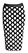 Forever Womens Aztec Polka Dot Tribal Printed Pencil Skirt