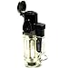 Clear Transparent Triple Jet Flames with Hands Free Flame Lock Refillable Butane Torch Lighter 3 Inch