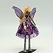 Tassie Design Handmade Purple GEM Fairy Doll - with Wings and Jewels