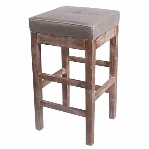 New Pacific Direct Valencia Bonded Leather Counter Bar & Counter Stools