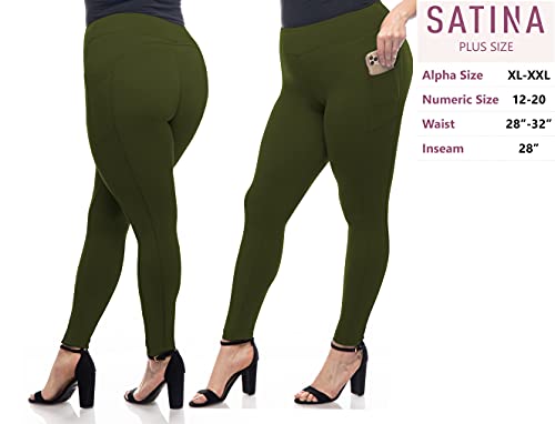 Satina leggings with pockets Clearance