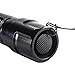 Forrader C12 XM-L2 U3 Super-bright LED Flashlight Torch Light with Tail Button Switch Controlled by 5-mode, Black (Flashlight Only)