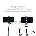 smaart Mini Selfie Stick | Lightweight & Portable | Wired Plug and Play Cable Control (No Bluetooth, No Battery) | Universally Compatible with most Smartphones & GoPro | extendable Monopod | 2017