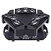 Lixada 9x10W 9LED 16/48 Channel Full Color DMX512 Sound Control Auto Rotating Mini Triangle Spider Lamp Beam Stage Light for Disco KTV Club Party