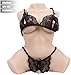 Y-NOT Male Masturbation Sex Toy, Sex Doll Torso for Men with Lifelike Design and Heating Rod, for Realistic Vagina, Breast, Anal Sex