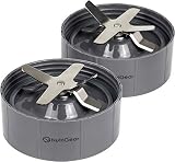 NUTRiBULLET Extractor Blade Replacement by NutriGear (Pack of 2) | NutriBullet Replacement Parts & Accessories | Fits NutriBullet 600w and Pro 900w Blender