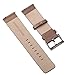 bayite for Fitbit Blaze Bands, Accessory Leather Wristband for Fitbit Blaze Smart Watch Mist Grey Small 5.5-6.7 inches