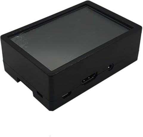 N/E Raspberry Pie 3b + 3,5 pulgadas pantalla táctil carcasa refrigerable ventilador 2 en 1 caja de chasis