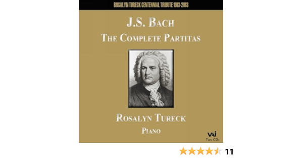 Bach J S Complete Partitas Bwv 825 830 Amazon Com Music
