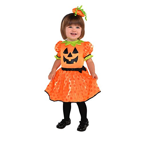Little Pumpkin Toddler 12-24 months Halloween Costume Dress