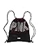 Victoria's Secret PINK Deep Ruby Drawstring Backpack